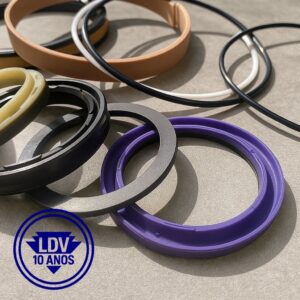 Kit de Vedação para Cilindro Hidráulico